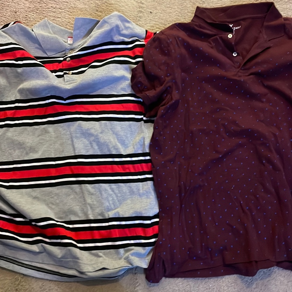 Casual polo style shirts